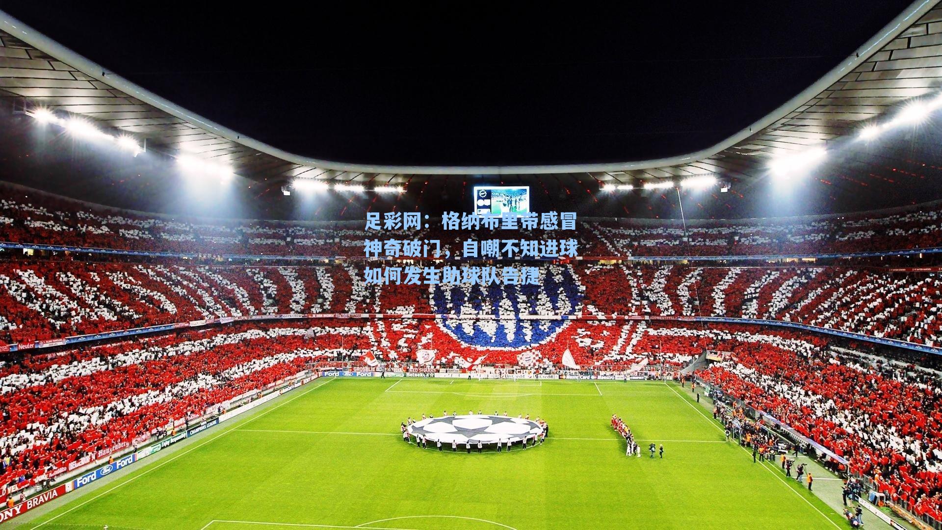 足彩网：格纳布里带感冒神奇破门，自嘲不知进球如何发生助球队告捷-第2张图片-中国足彩网-国家体育总局体育彩票管理中心官方网站